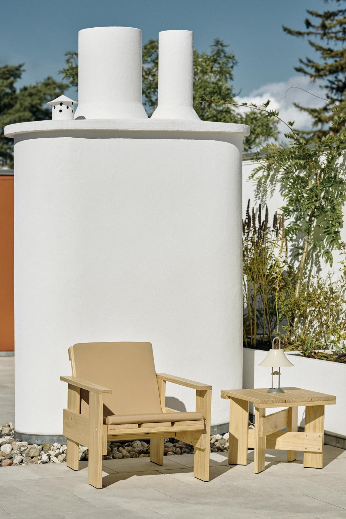 Hay Folding Zitkussen Voor Crate Fauteuil Beige thumbnail 2