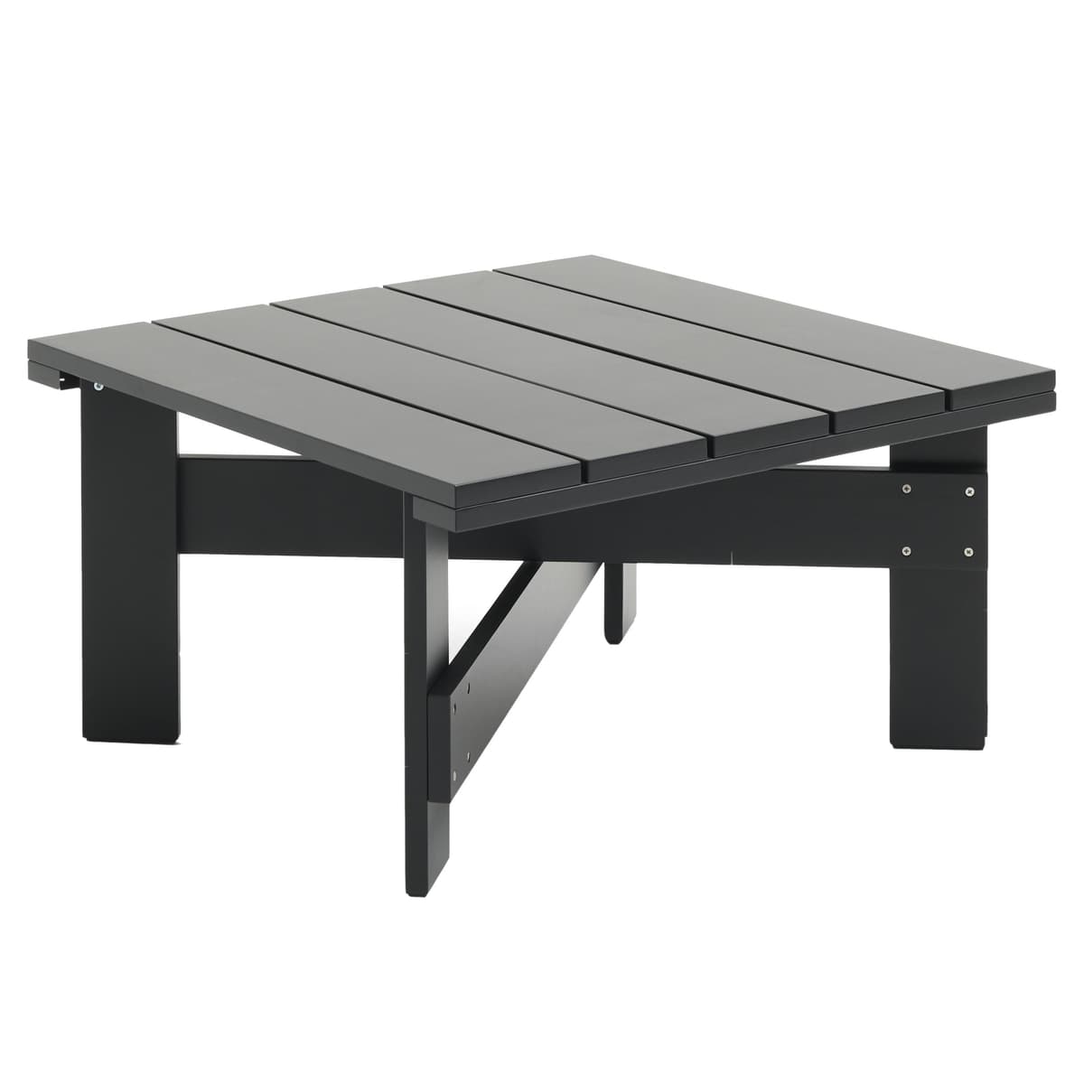 Hay Crate Low Salontafel 75,5x75,5 Black