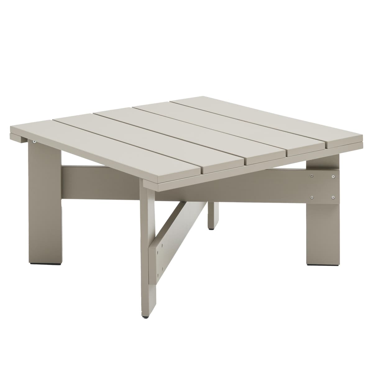 Hay Crate Low Salontafel 75,5x75,5 London Fog