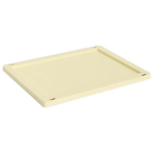Hay Deksel Voor Colour Crate M Plastic Light Yellow