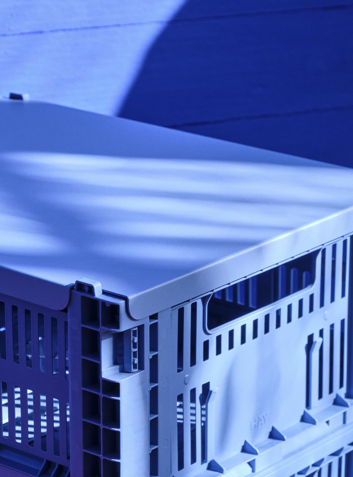 Hay Deksel Voor Colour Crate M Metaal Red thumbnail 2