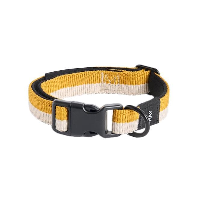 Hay Dogs Halsband S/M Off-white/Ochre