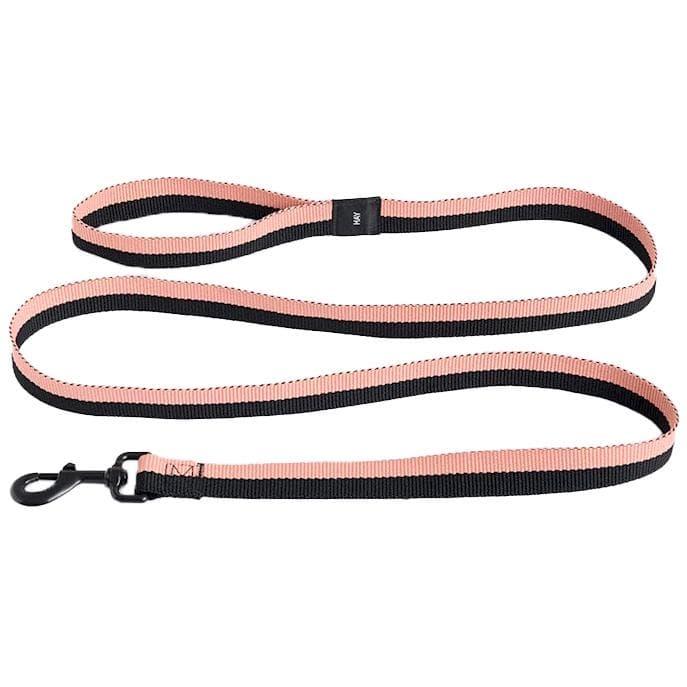 Hay Dogs Hondenriem Flat M/L Pink/Black