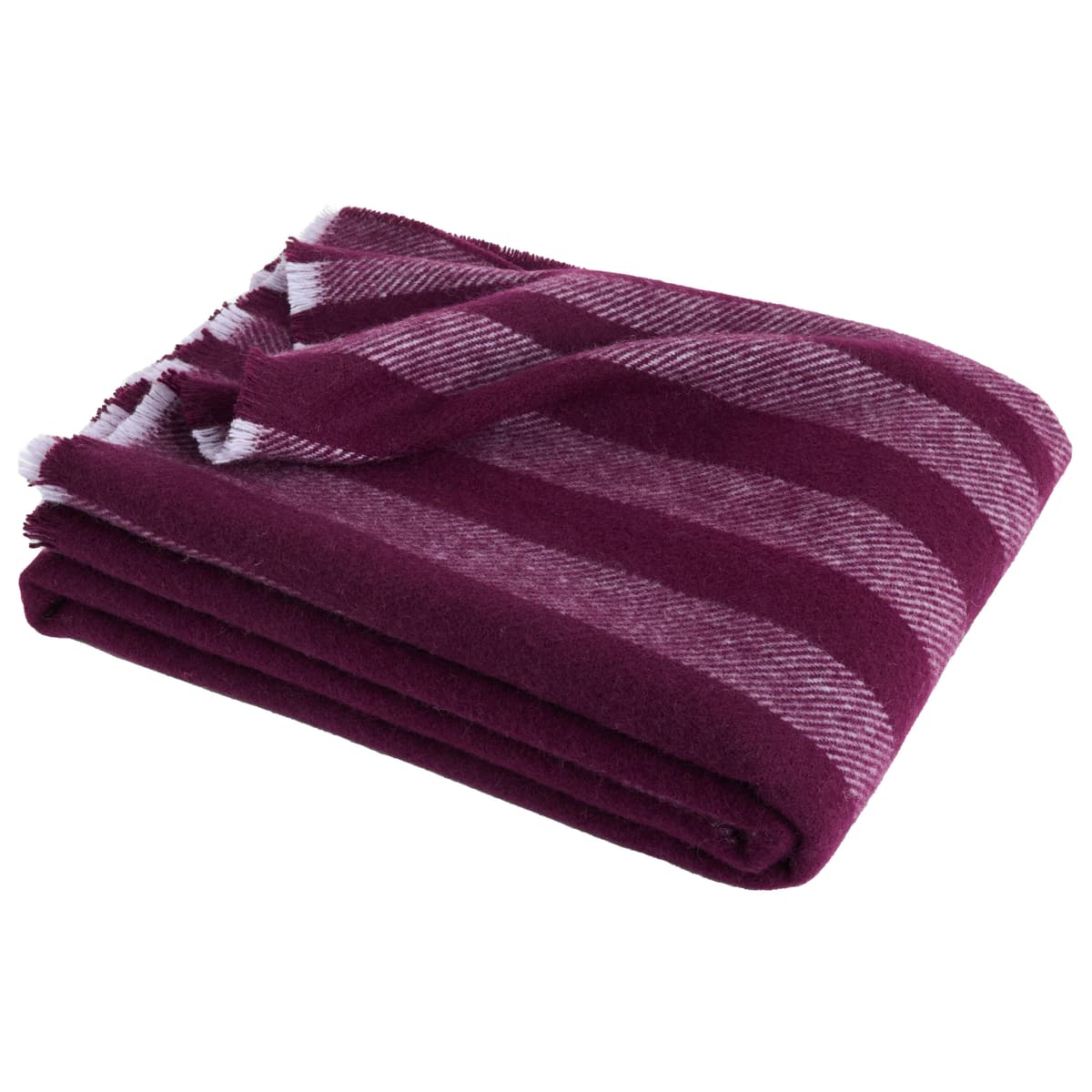 Hay Duo Plaid 180x130 Plum