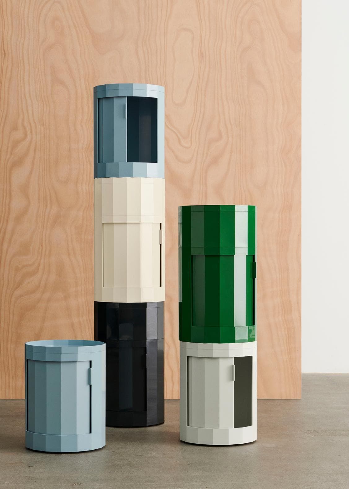 Hay Facet NachtkastjeØ38 Hoog Eggshell thumbnail 4