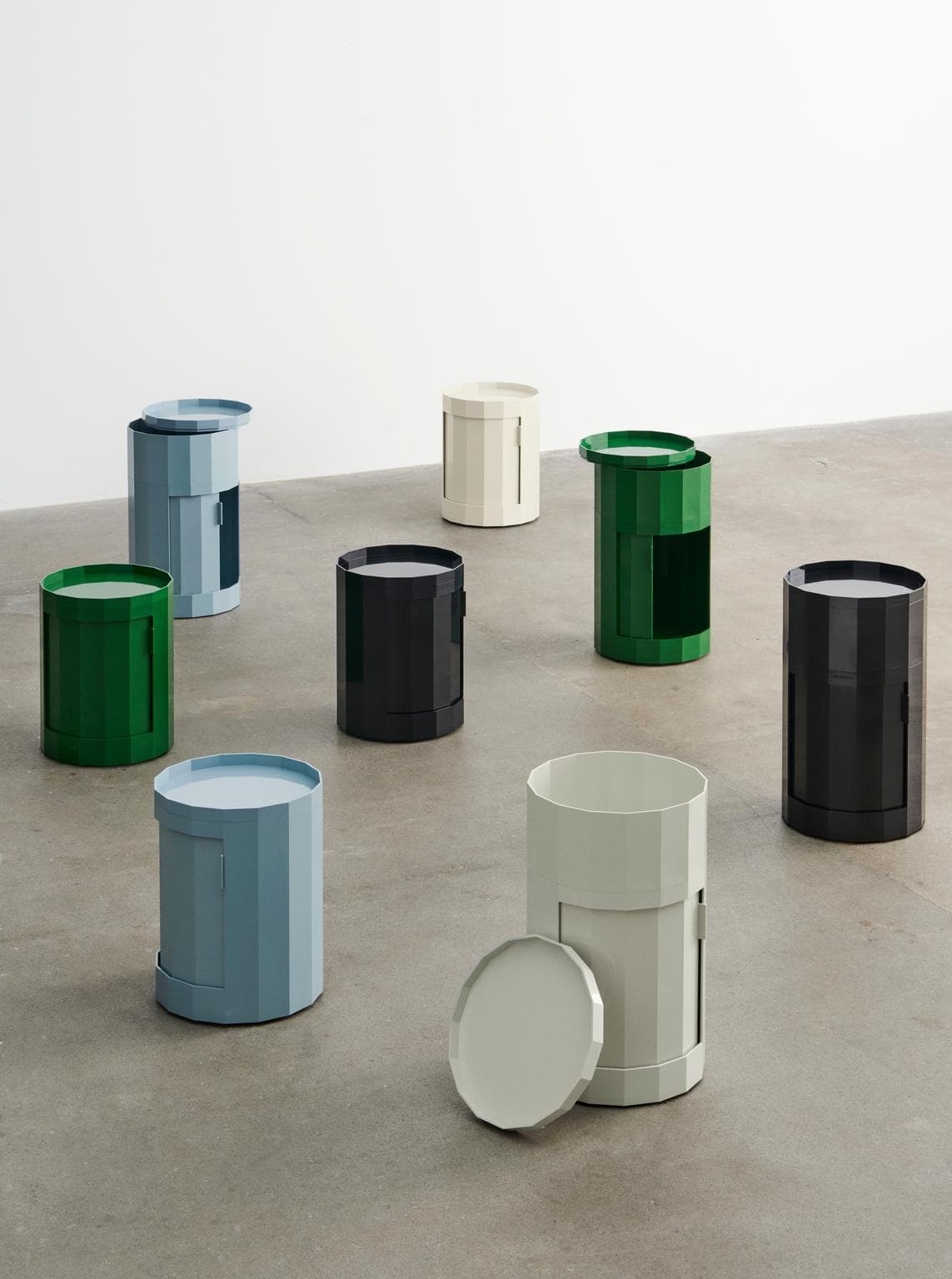 Hay Facet NachtkastjeØ38 Hoog Eggshell thumbnail 2