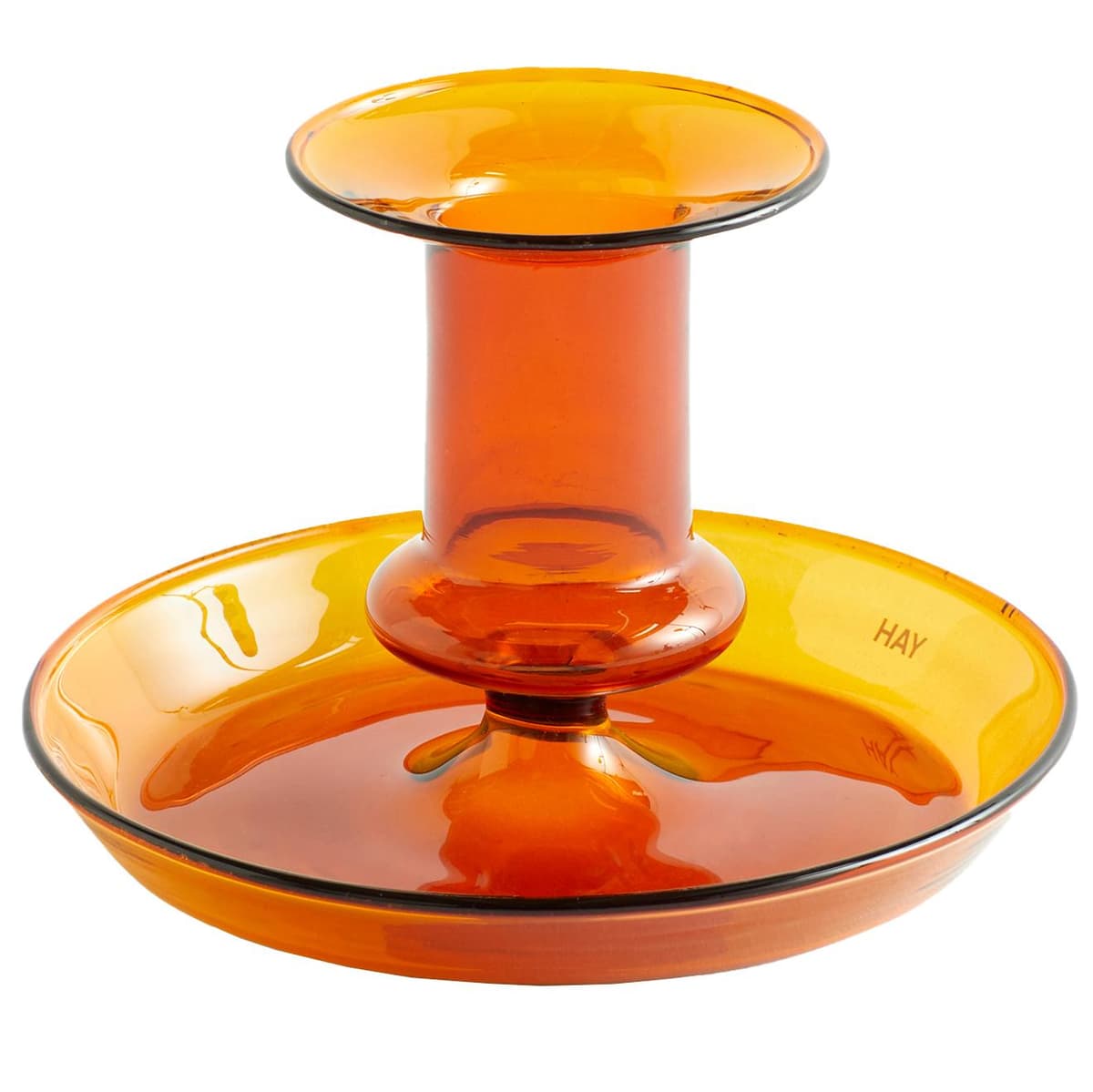 Hay Flare Kandelaar Small Amber