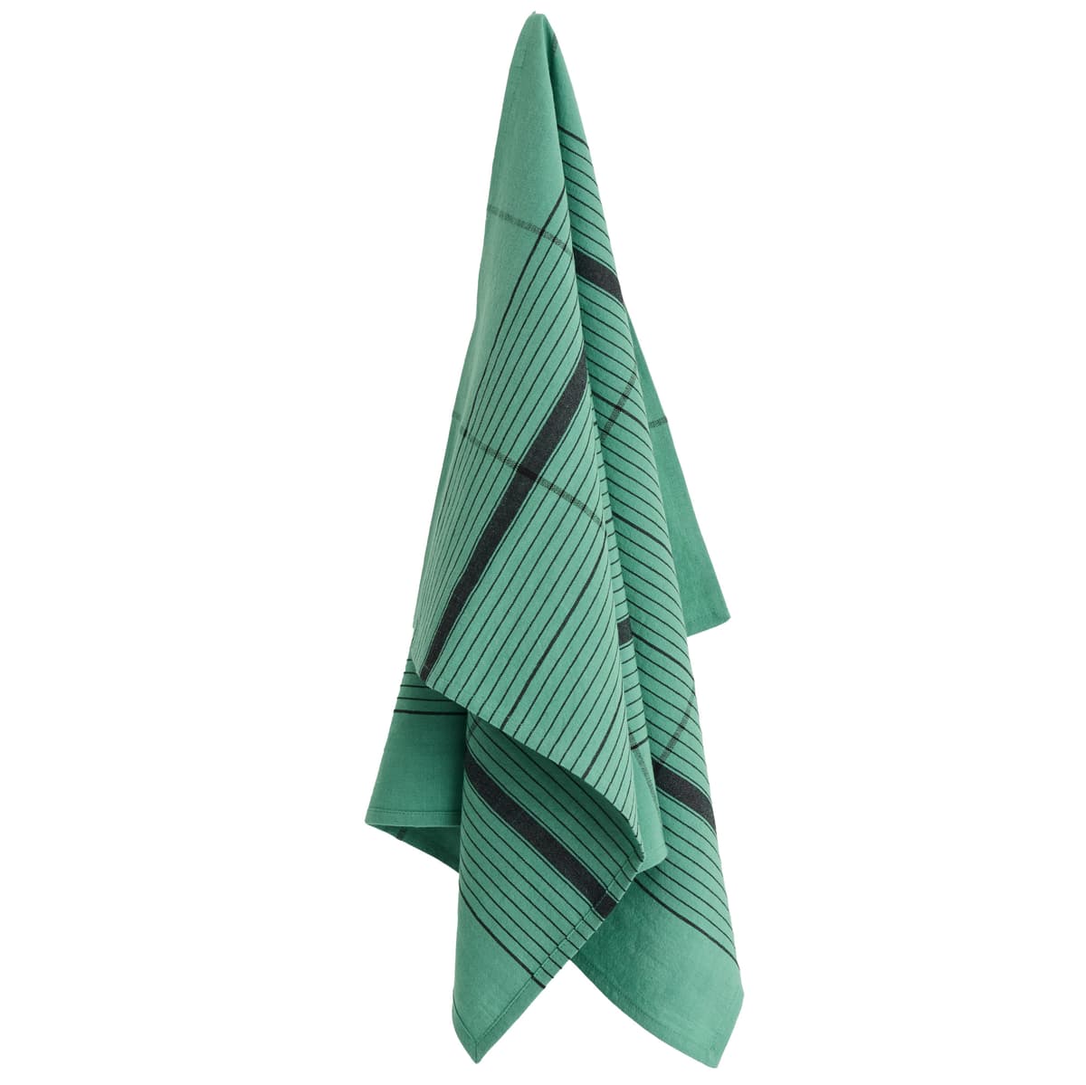 Hay Linear Theedoek Green