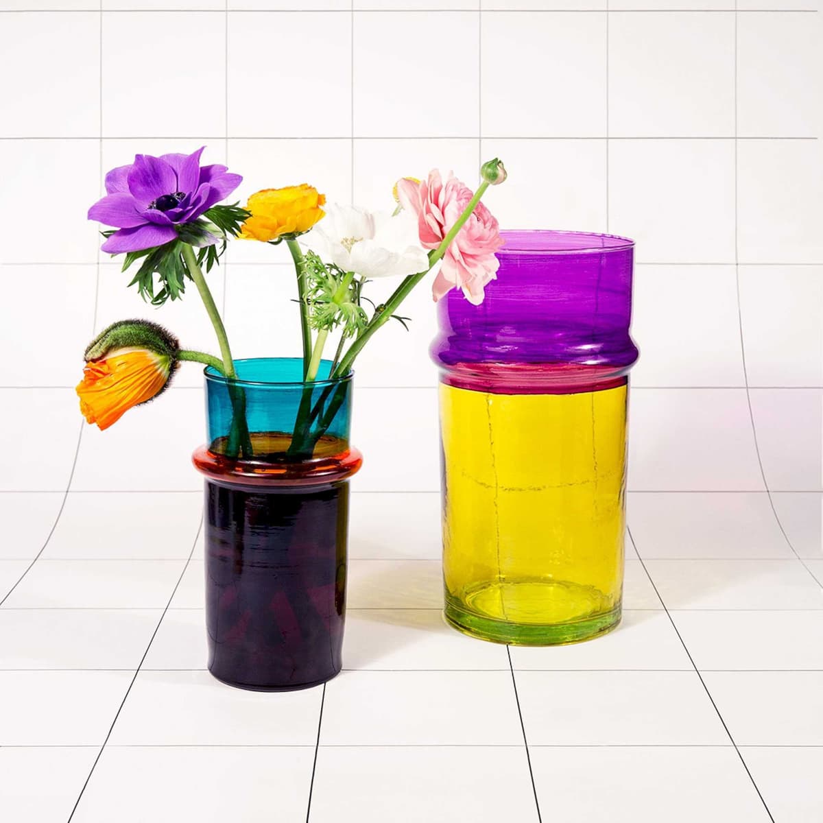 Hay Moroccan Vaas Small Orange And PInk thumbnail 4