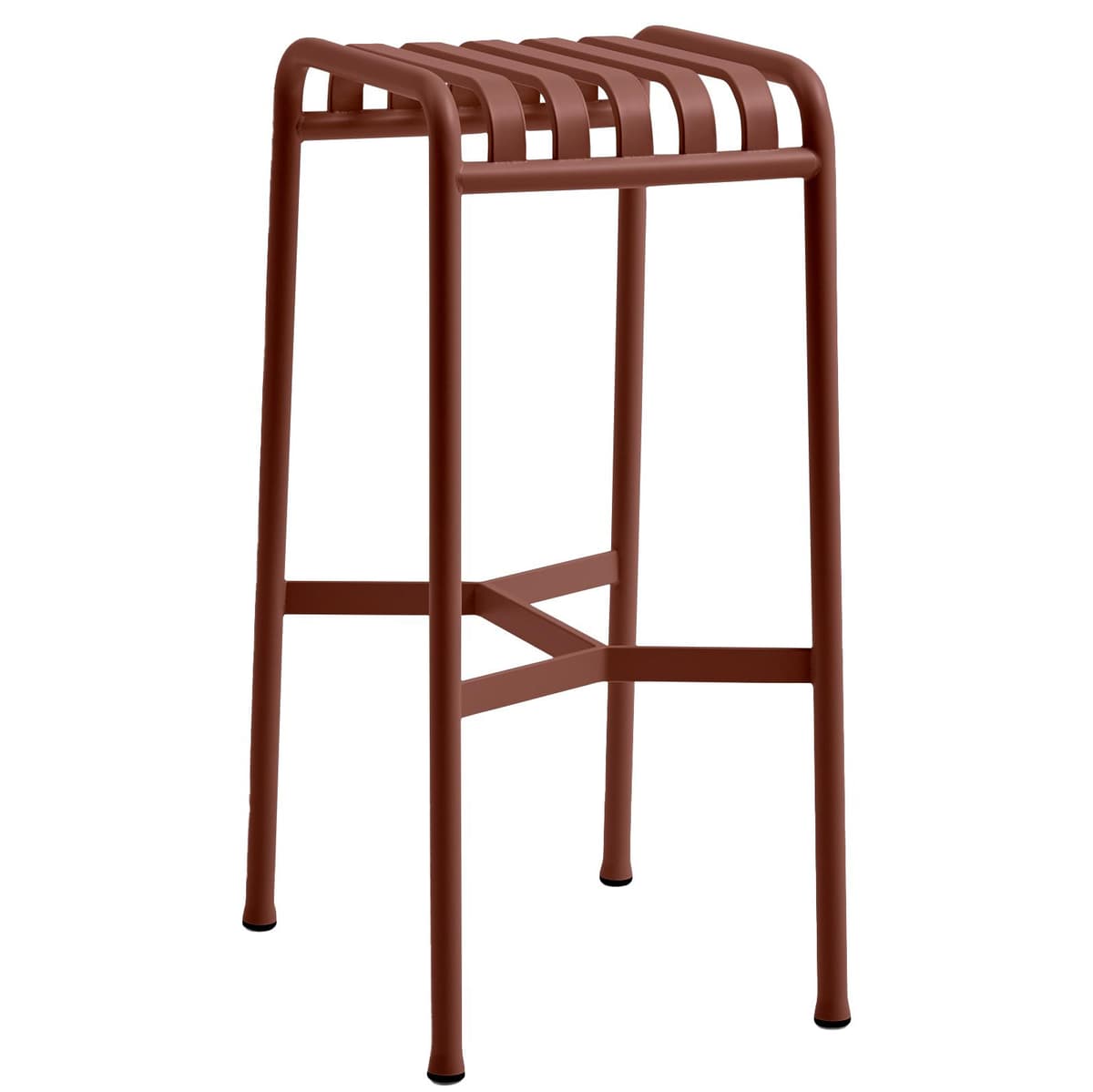 Hay Palissade Barkruk Buiten 78 Iron Red