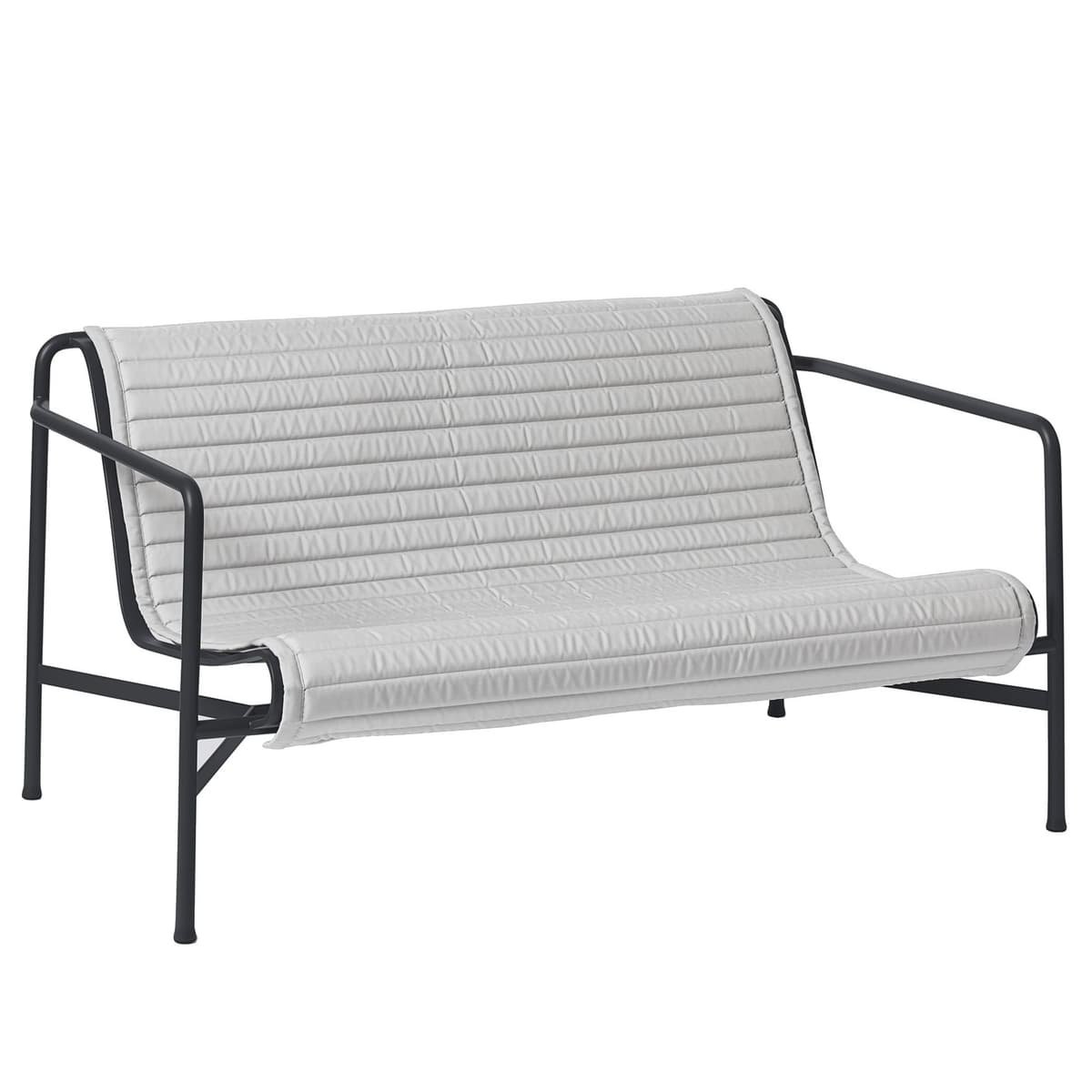 Hay Quilted Zitkussen Sky Grey Voor Palissade Lounge Bank