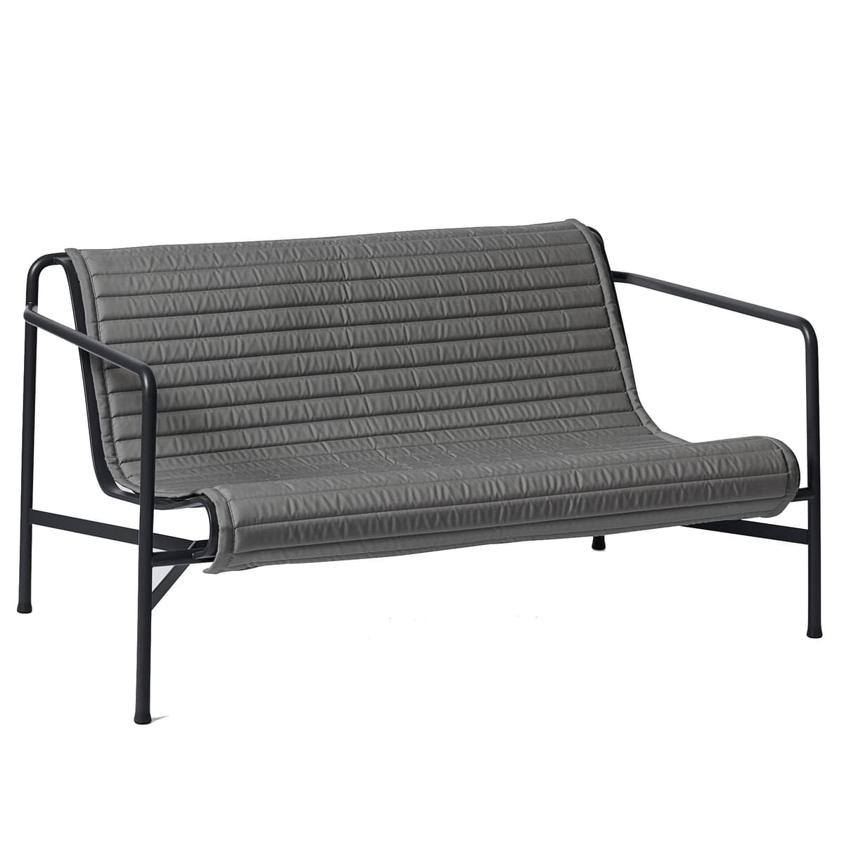 Hay Quilted Zitkussen Anthracite Voor Palissade Lounge Bank