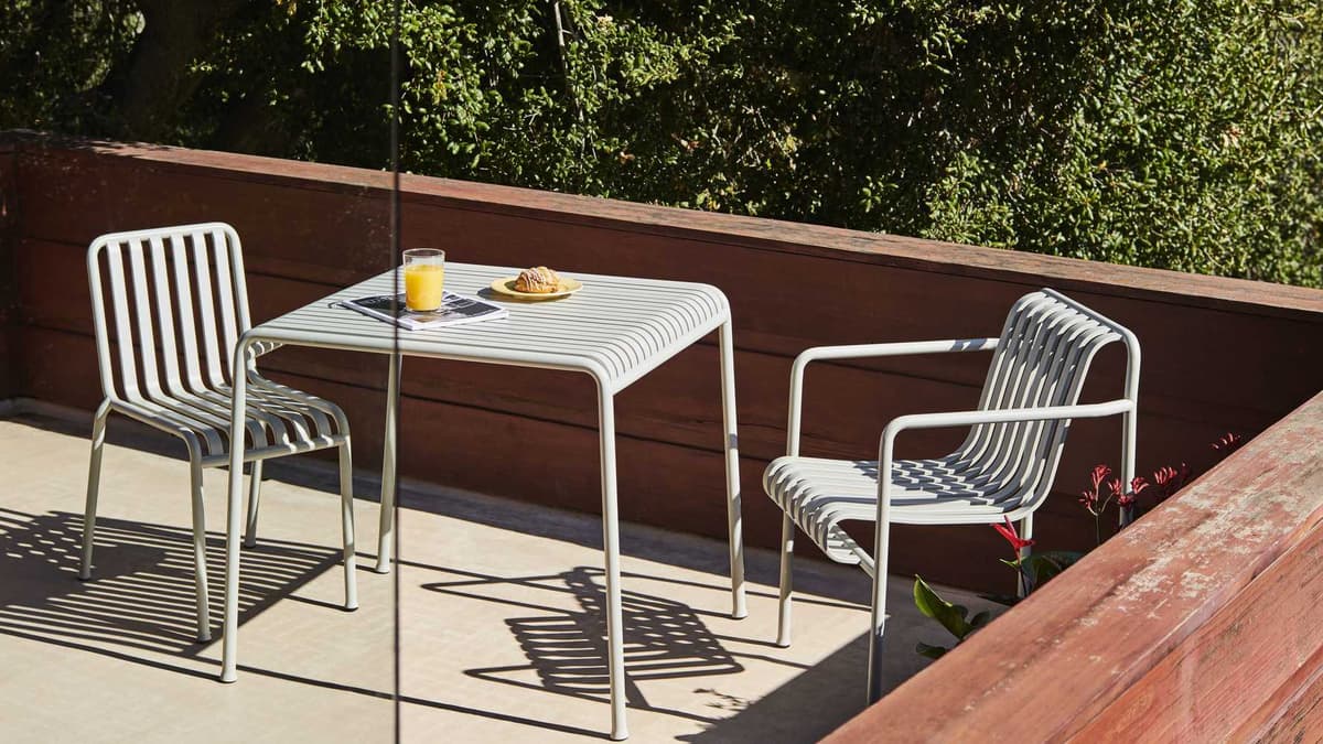 Hay Palissade Tuintafel 90x82,5 Anthracite thumbnail 3