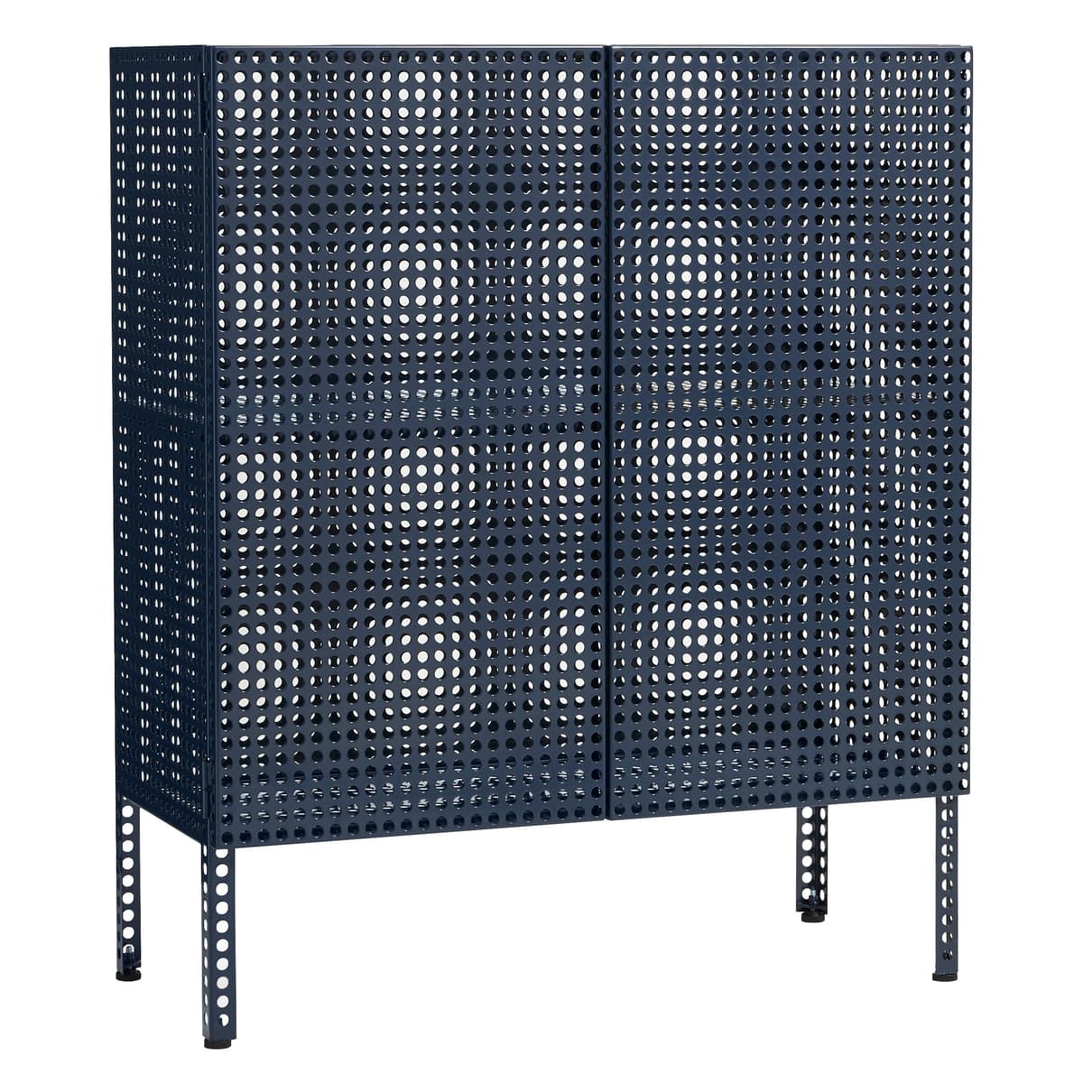 Hay Perforated Dressoir Kast Medium Steel Blue