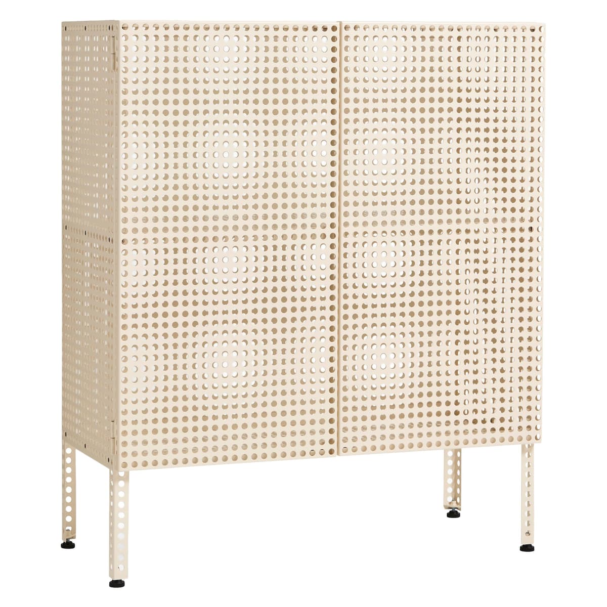 Hay Perforated Dressoir Kast Medium Eggshell