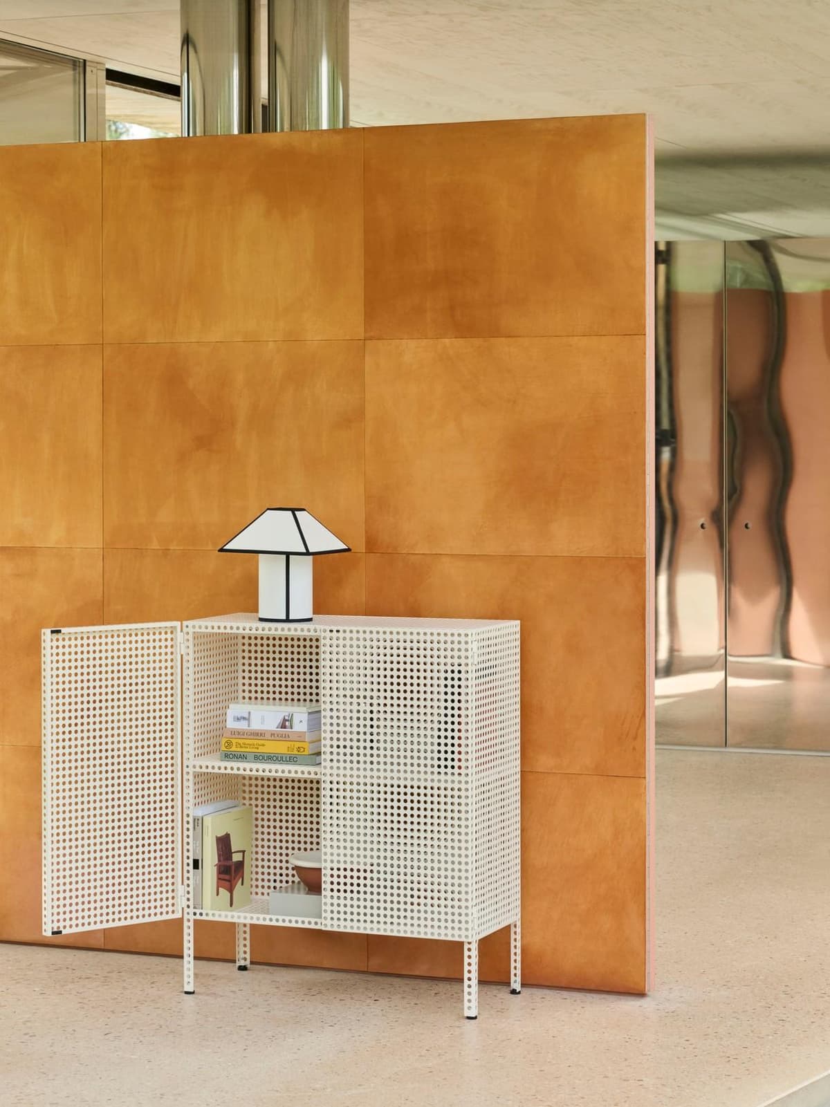 Hay Perforated Dressoir Kast Medium Eggshell thumbnail 3