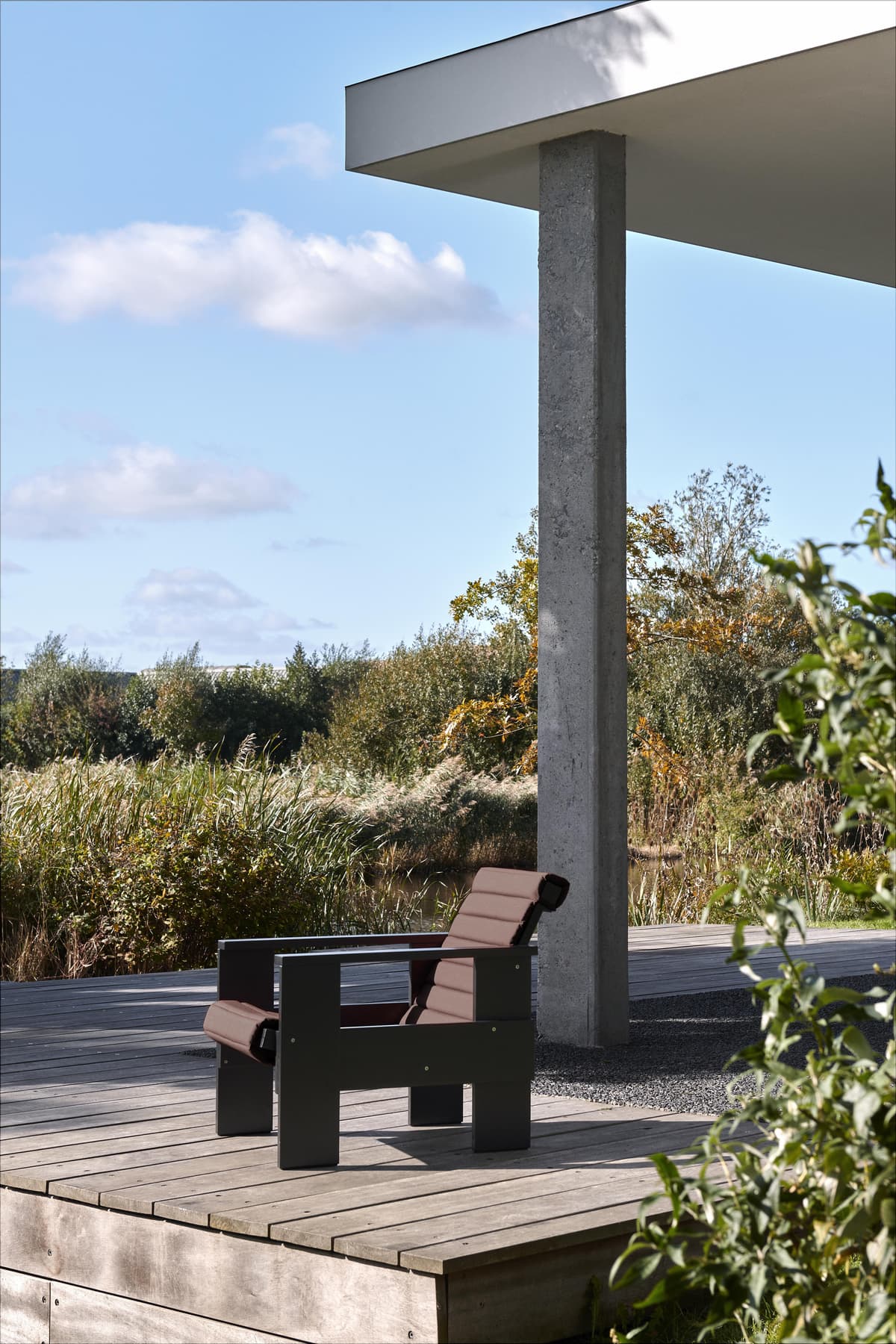 Hay Quilted Zitkussen Voor Crate Fauteuil Anthracite thumbnail 2