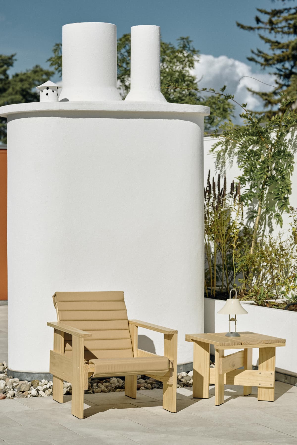 Hay Quilted Zitkussen Voor Crate Fauteuil Anthracite thumbnail 3