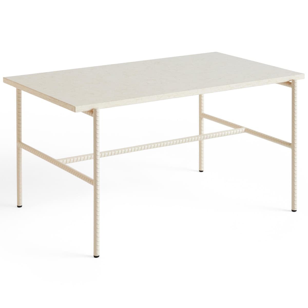 Hay Rebar Marble Salontafel 80x49 Beige