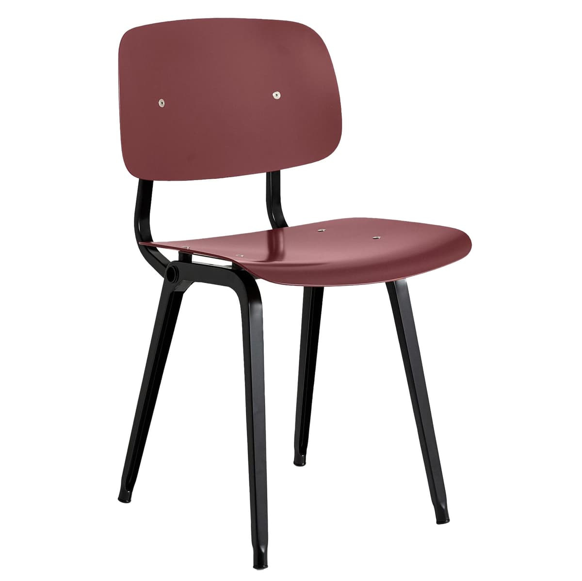 Hay Revolt Stoel Plum Red