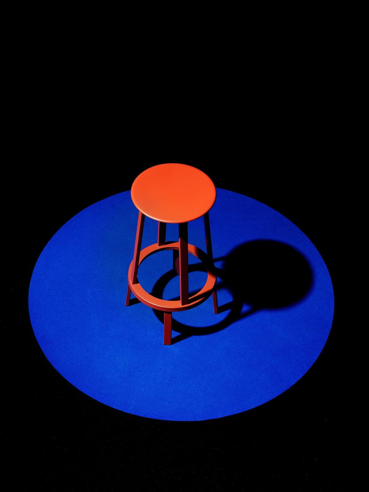 Hay Revolver Draaibare Barkruk Large Grijs thumbnail 2