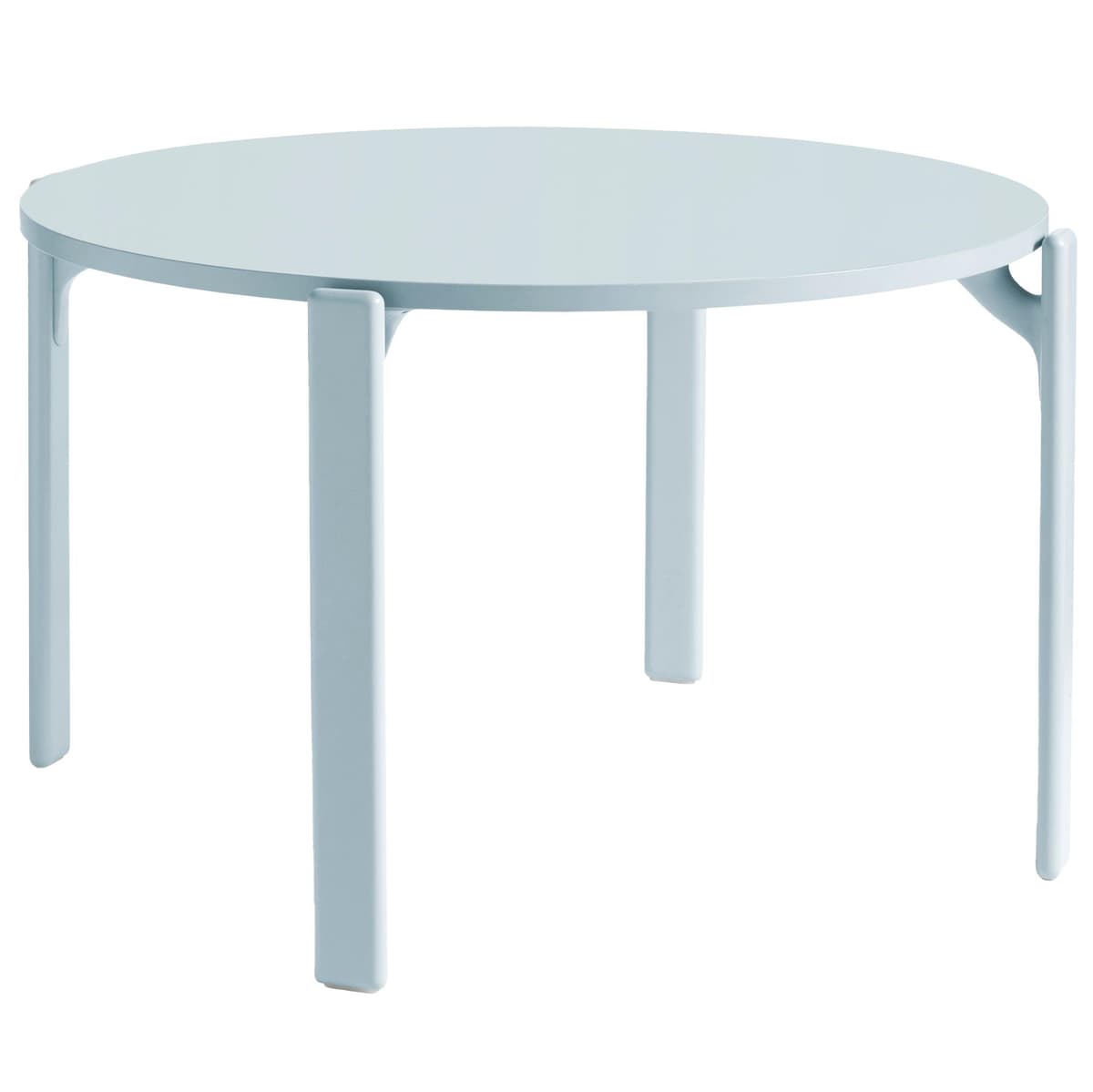 Hay Rey Eettafel 128 Slate Blue Beuken Gelakt Onderstel Gull