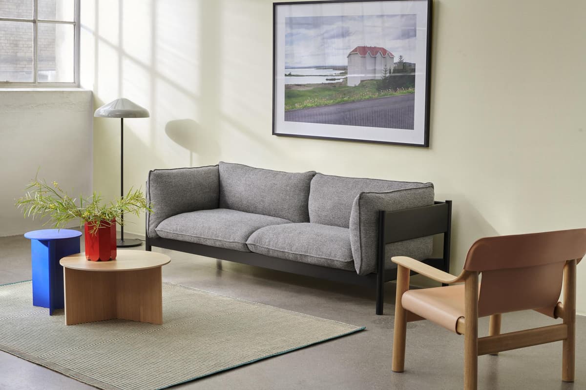 Hay Slit Wood High Bijzettafel 35 Gelakt Eiken thumbnail 2