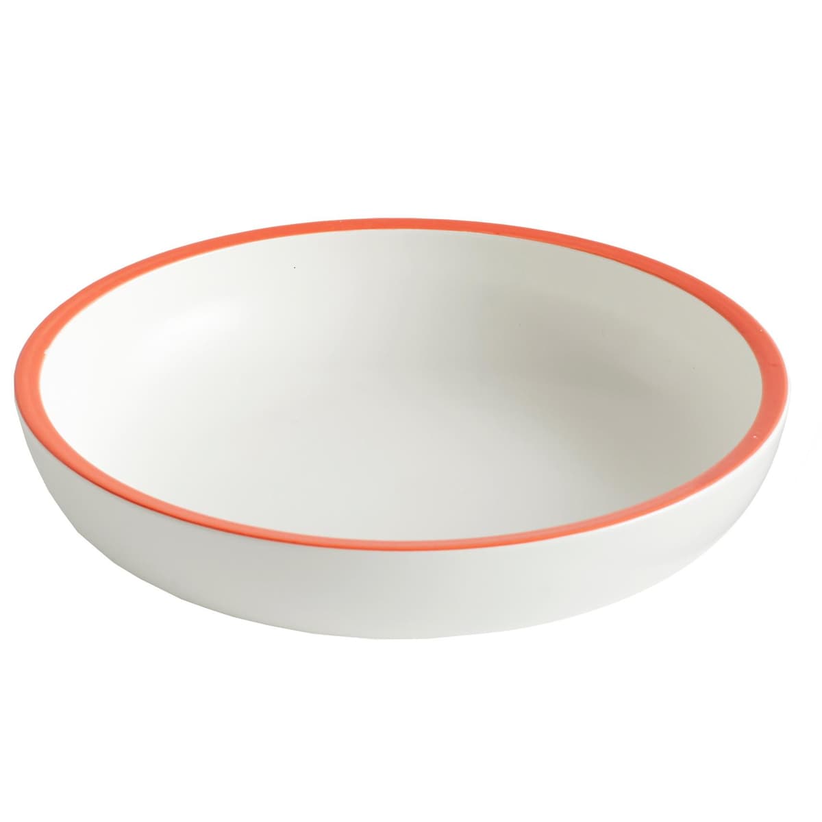 Hay Sobremesa Fruitschaal SØ20 White With Red Rim