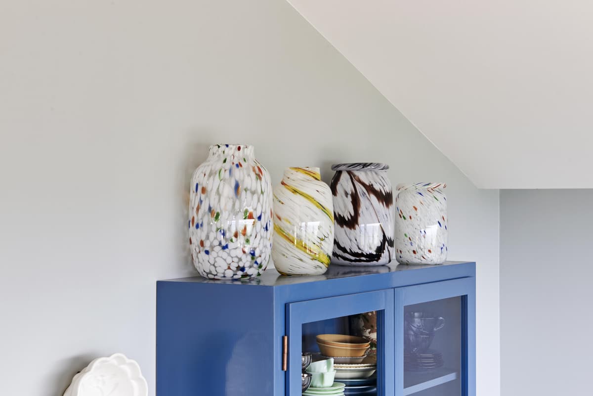 Hay Splash Vaas Medium White Dot thumbnail 3