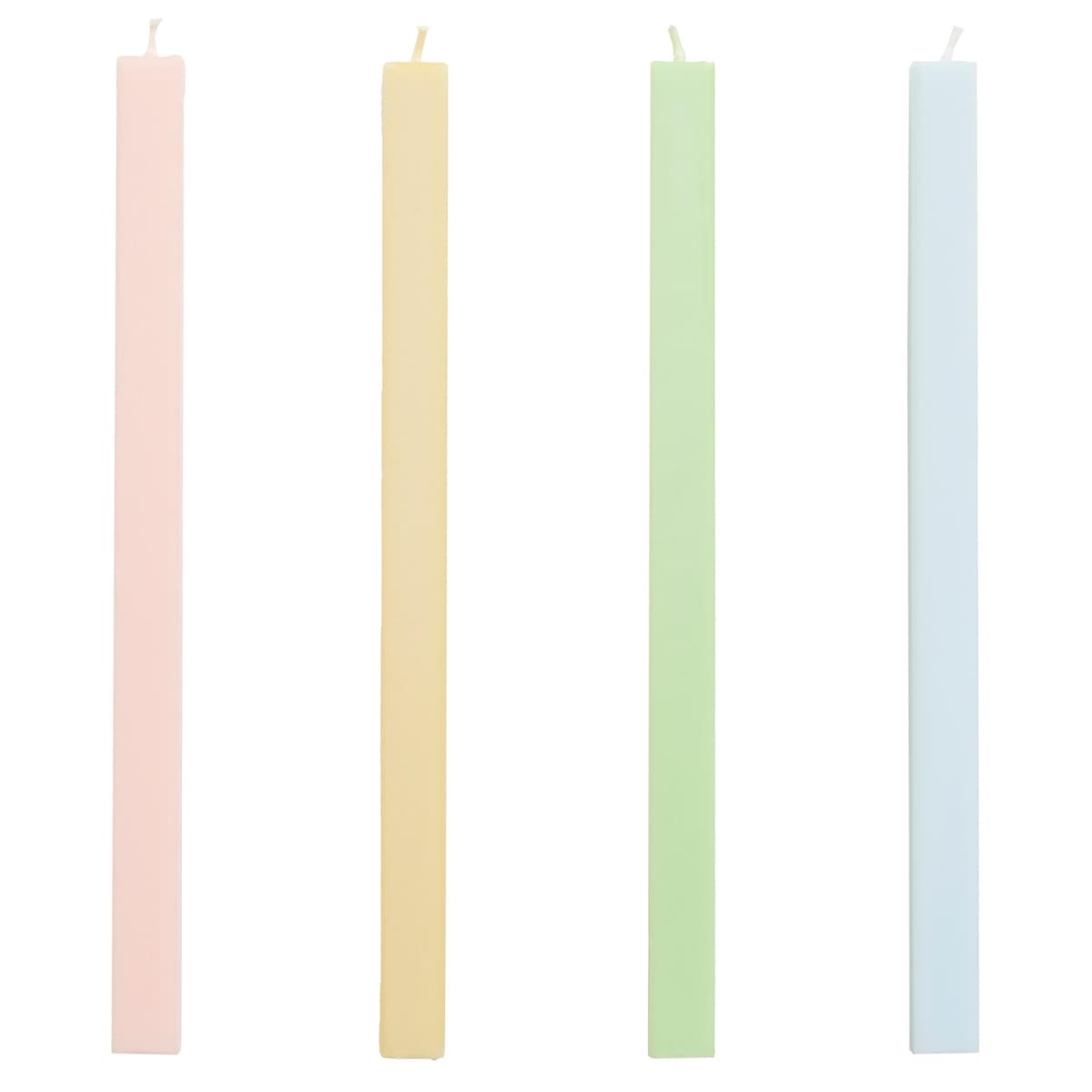 Hay Square Kaarsen Set Van 4 Fresh