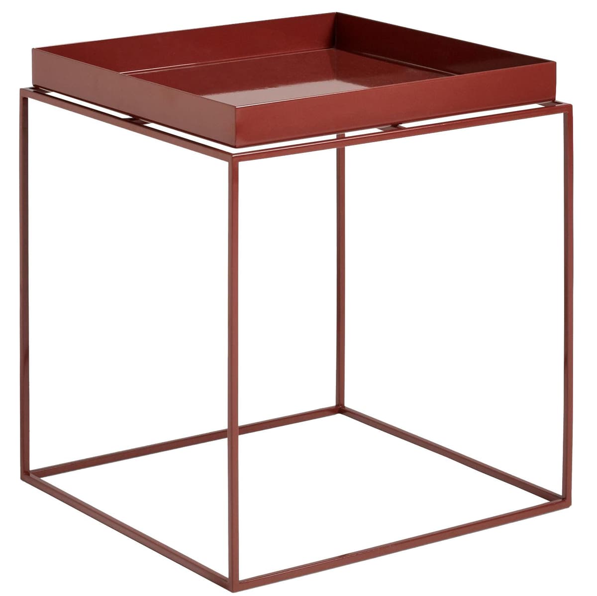 Hay Tray Salontafel Medium 40x40 Donkerbruin