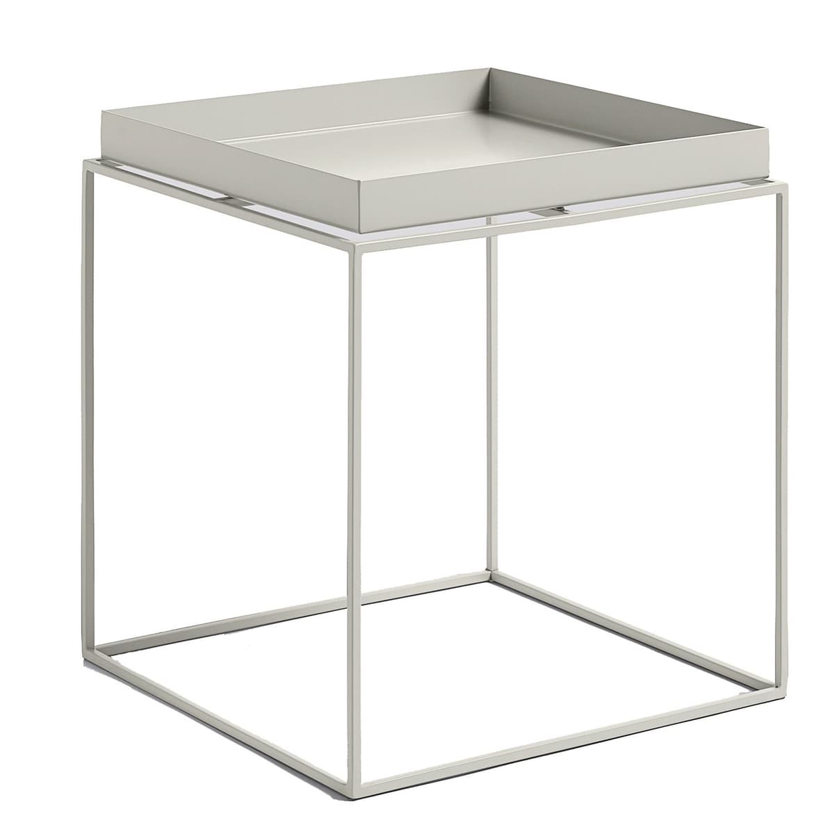 Hay Tray Salontafel Medium 40x40 Warmgrijs