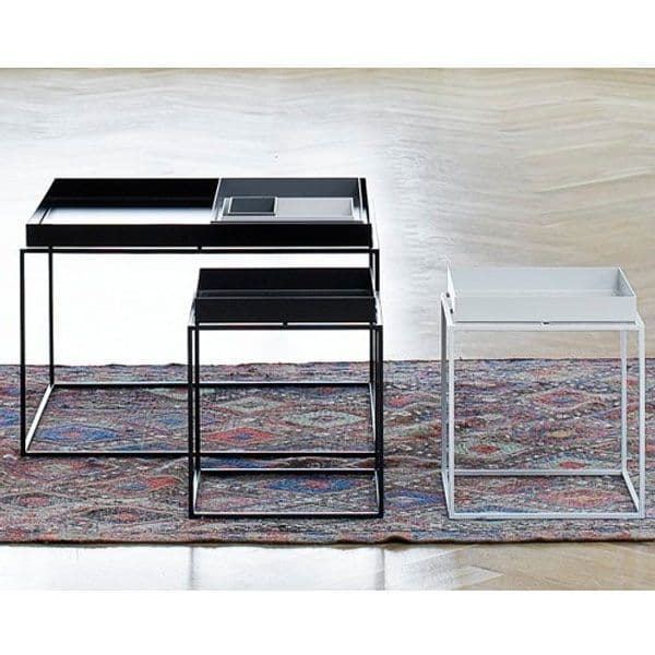 Hay Tray Salontafel Medium 40x40 Warmgrijs thumbnail 3