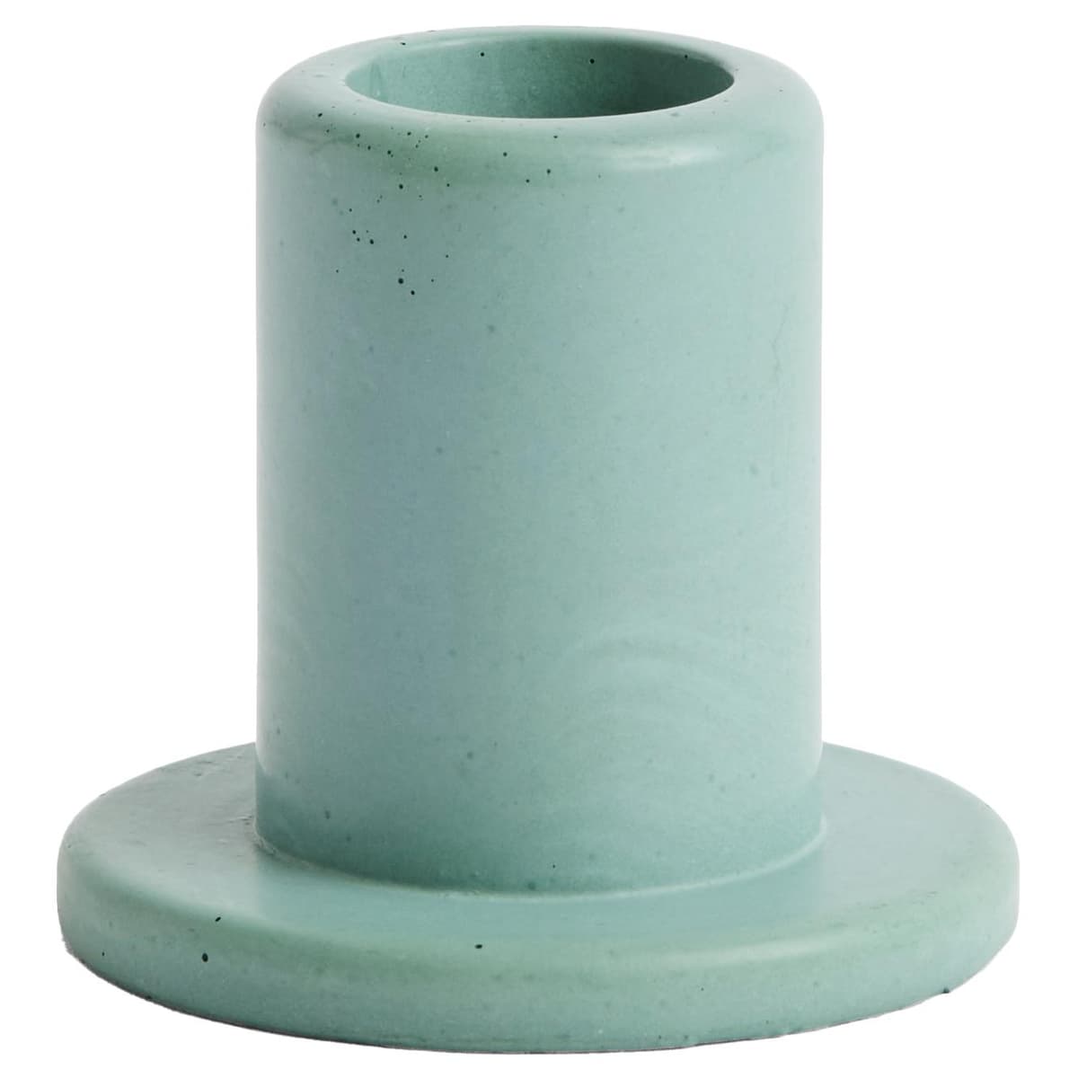 Hay Tube Kandelaar Concrete Emerald Green