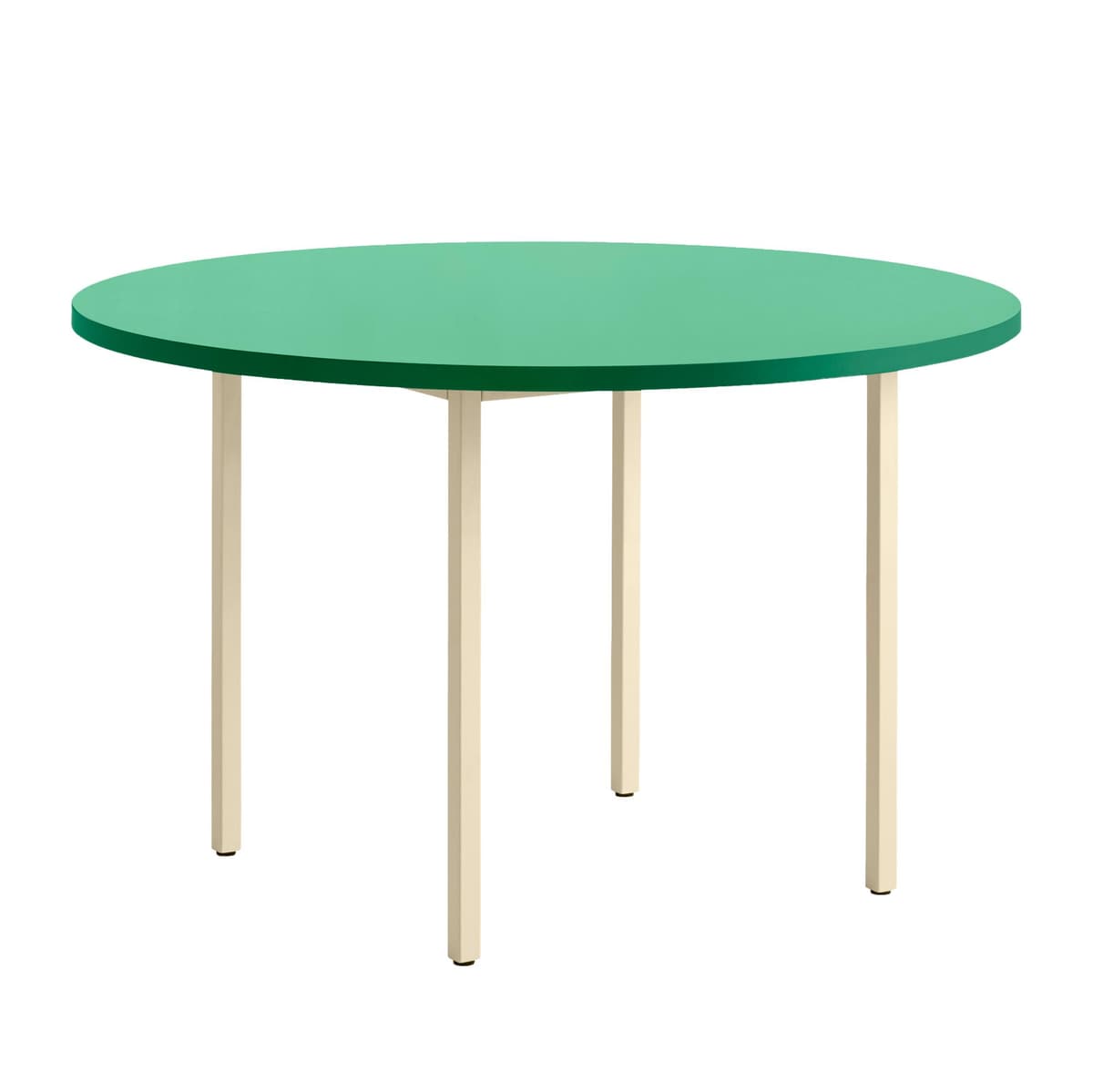 Hay Two-Colour Tafel 105 Mint Groen Ivoor Onderstel