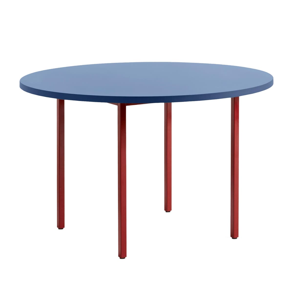 Hay Two-Colour Tafel 105 Blauw Rood Onderstel