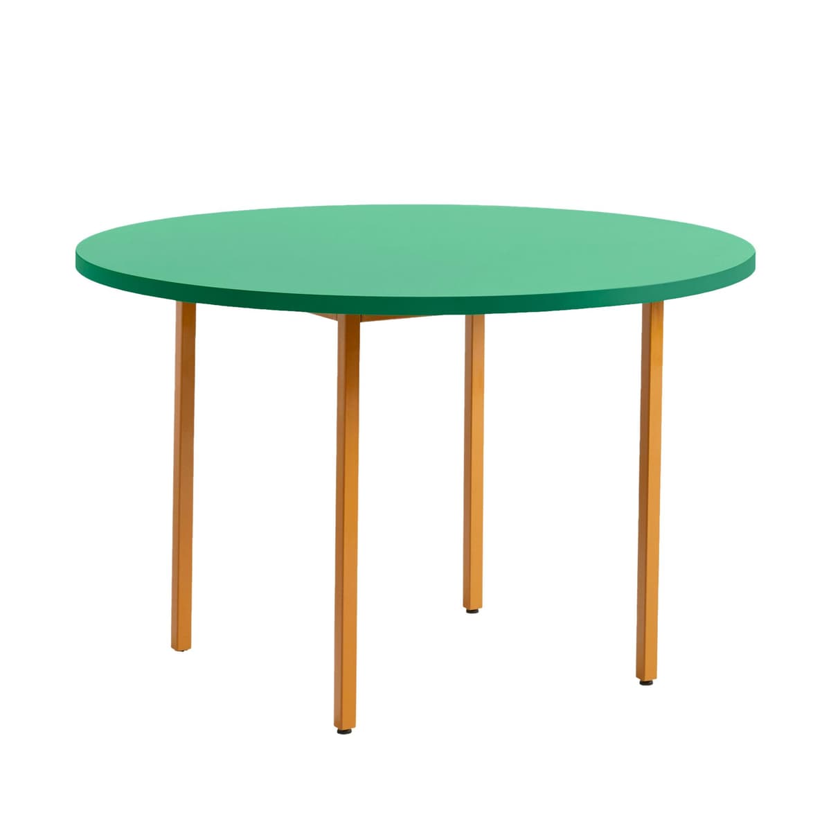 Hay Two-Colour Tafel 120 Mint Groen Oker Onderstel