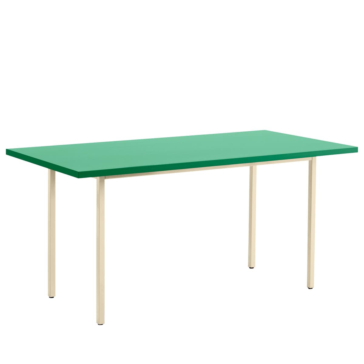 Hay Two-Colour Tafel 160x82 Mint Groen Ivoor Onderstel