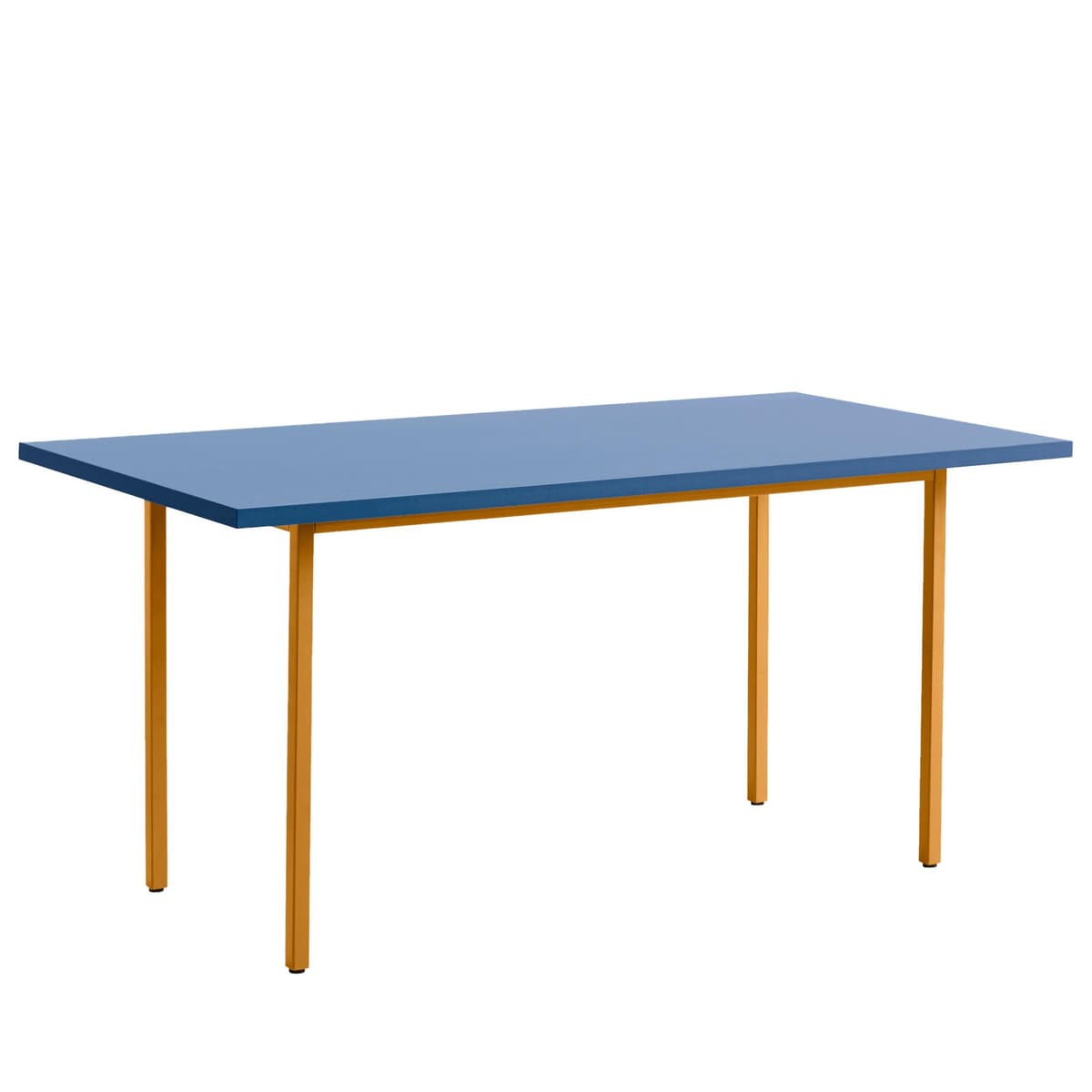 Hay Two-Colour Tafel 160x82 Blauw Oker Ondersel