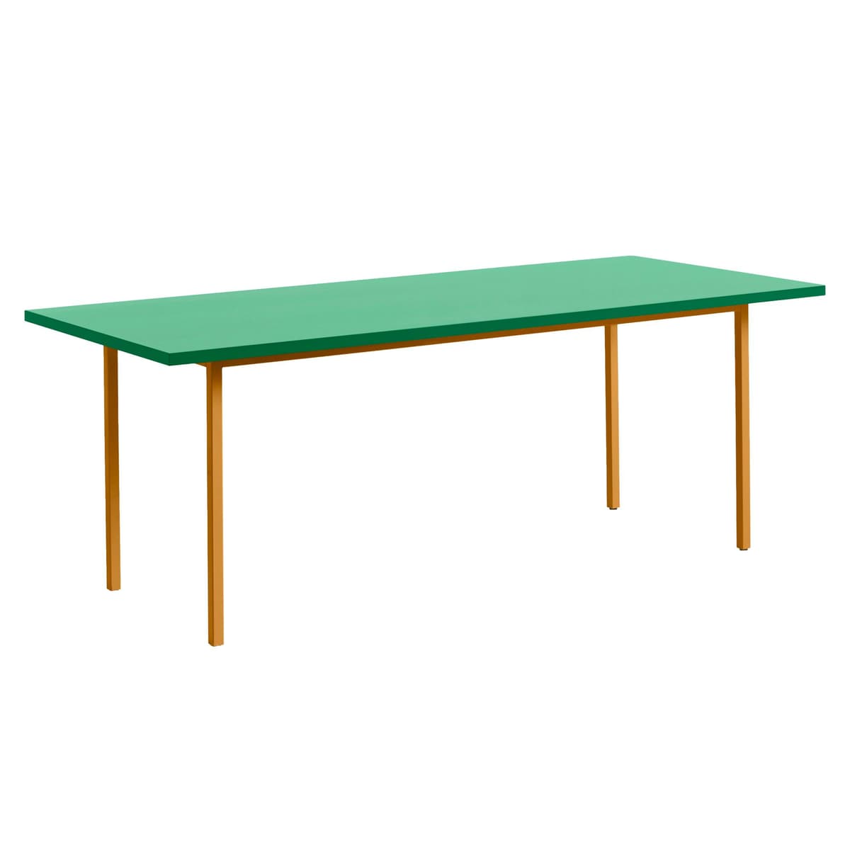 Hay Two-Colour Tafel 200x90 Mint Groen Oker Onderstel