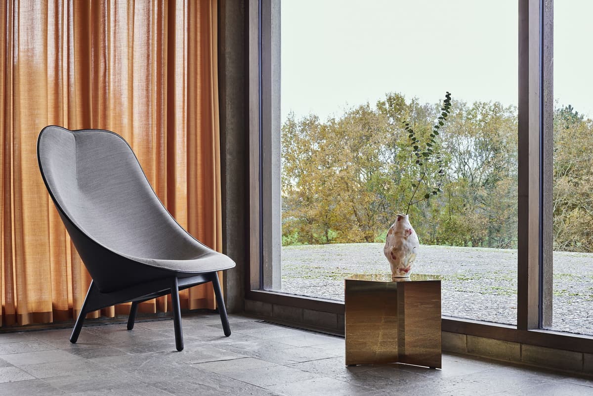 Hay Slit Table Round Bijzettafel Zwart thumbnail 3