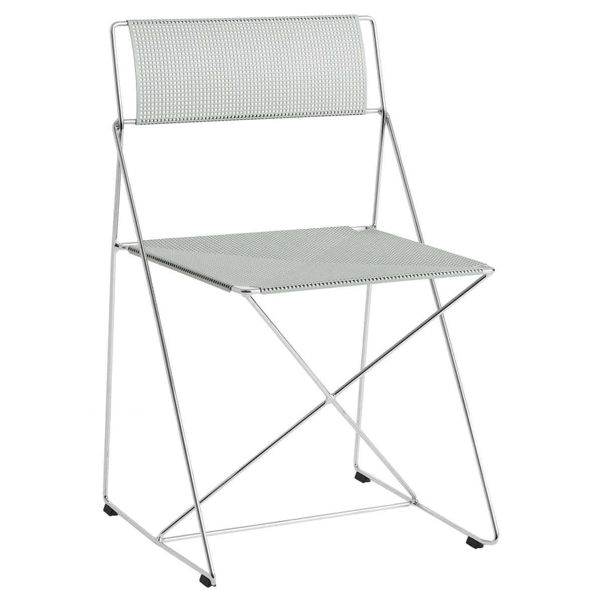 Hay X-Line Indoor Stoel Verchroomd Pale Linden