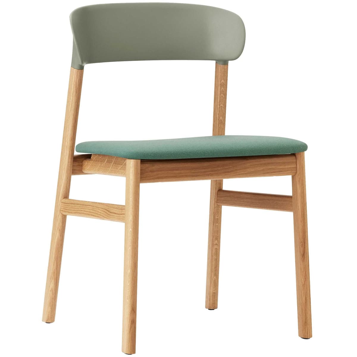 Normann Copenhagen Herit Oak Stoel Synergy Dusty Green