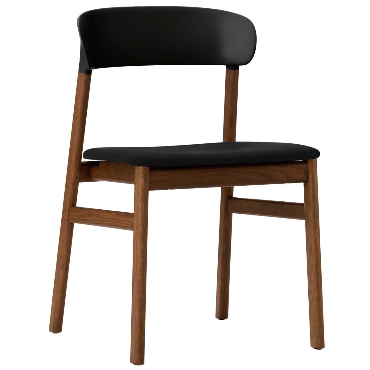 Normann Copenhagen Herit Smoked Oak Stoel Synergy Zwart