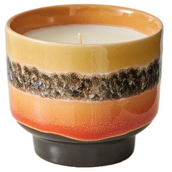 HKliving 70's Ceramic GeurkaarsØ5,5 Tulum