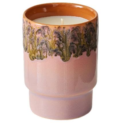 HKliving 70's Ceramic GeurkaarsØ7 Miami