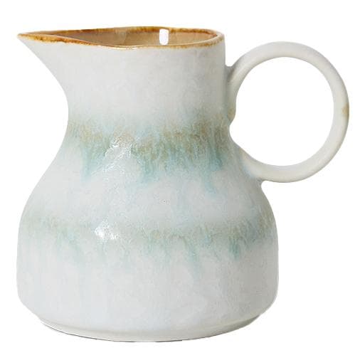 HKliving 70's Ceramic Melkkan Petal