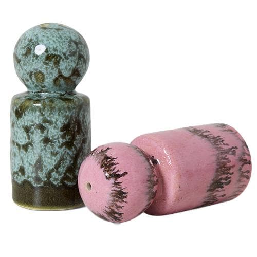 HKliving 70's Ceramic Peper En Zout Set Baroque