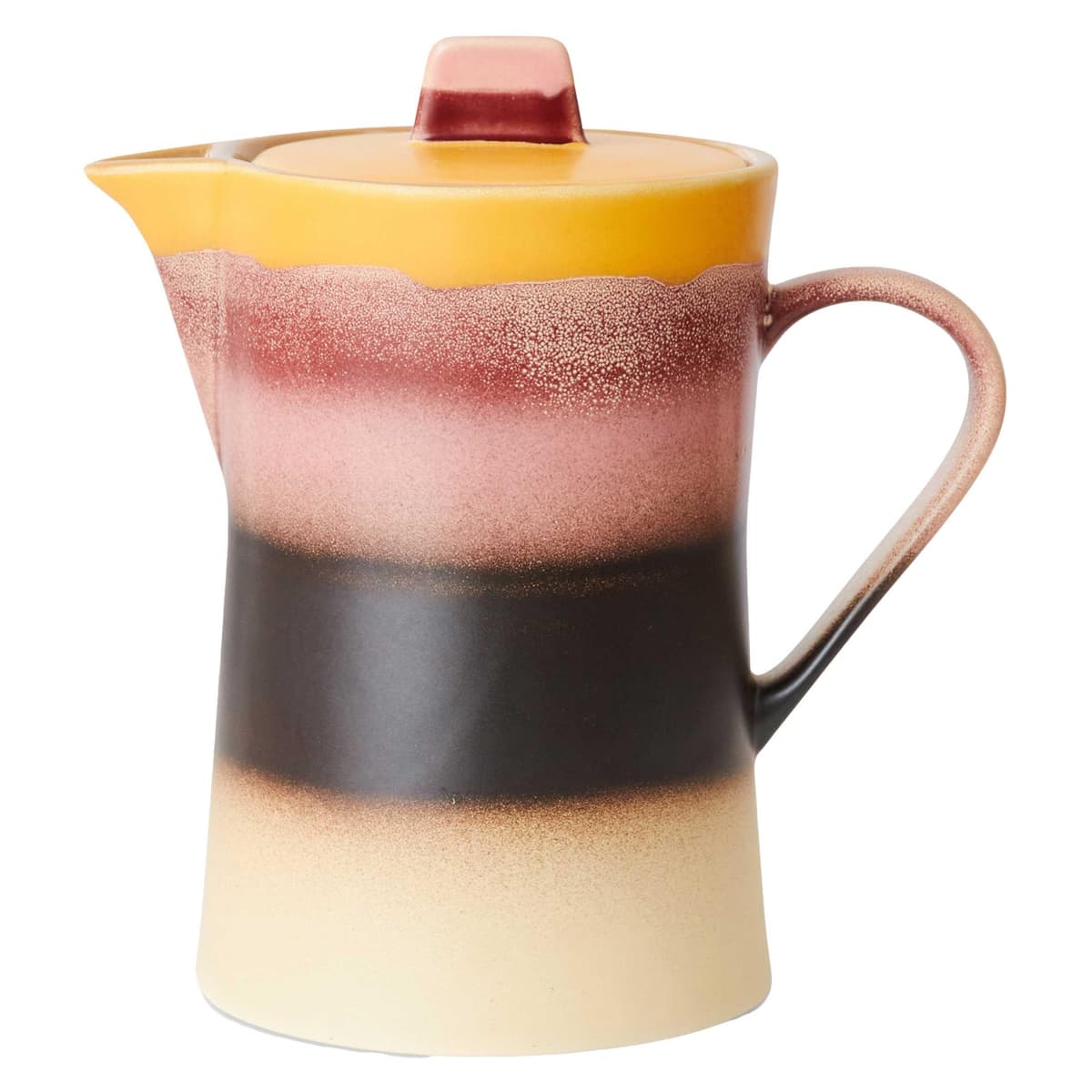 HKliving 70's Ceramic Theepot Sunset