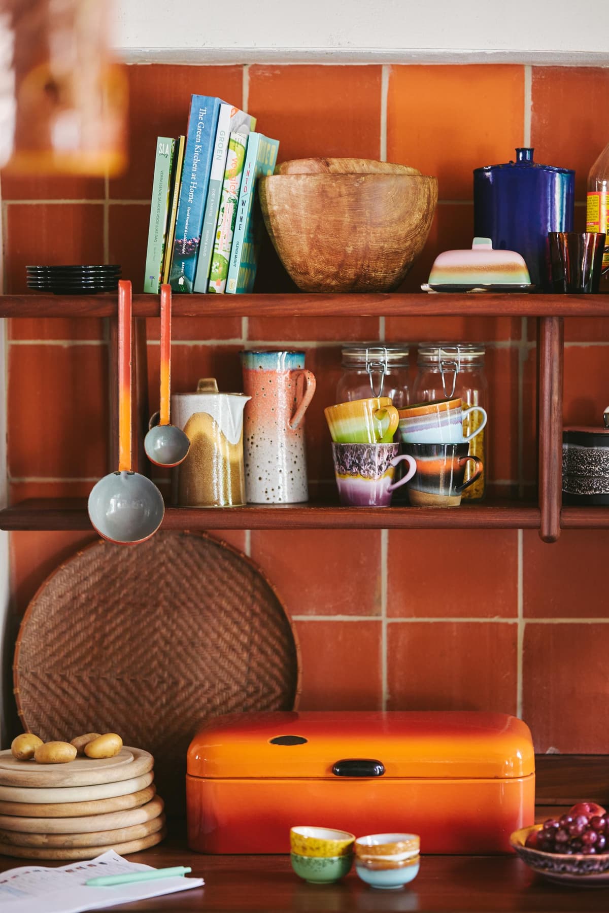 HKliving 70's Ceramic Theepot Slush thumbnail 3